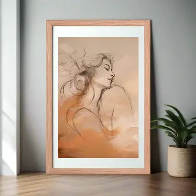 Timeless Tranquility - A Fusion of Art and Memory