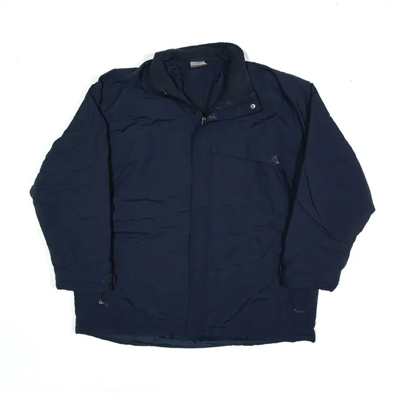 ADIDAS Puffer Jacket Blue Mens XL
