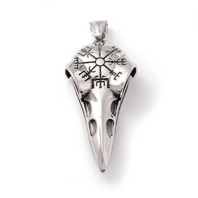 Tibetan Style 304 Stainless Steel Pendants