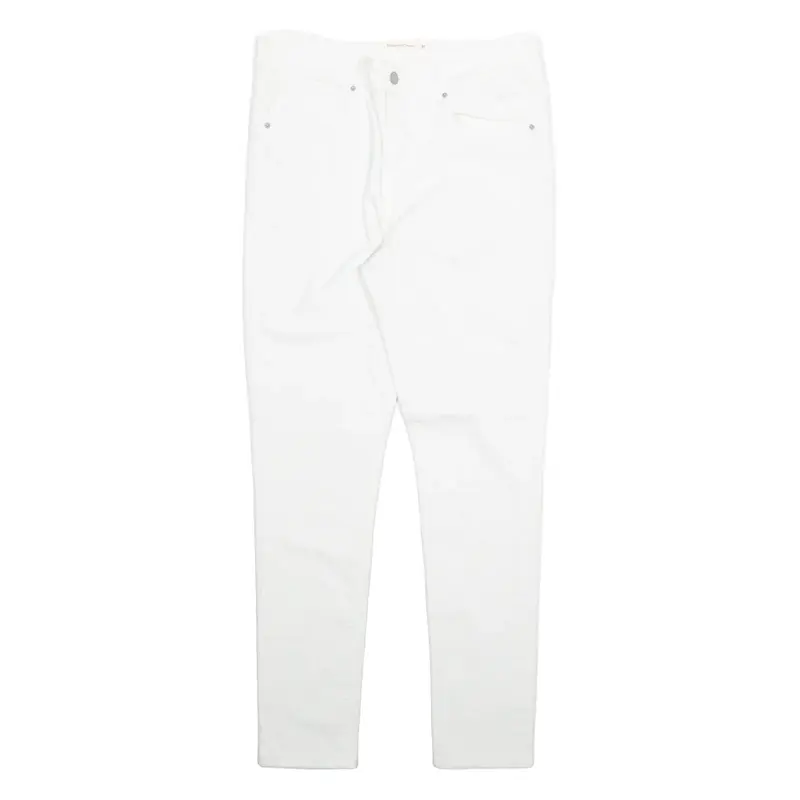LEVI'S 721 Womens Jeans White Slim Skinny W31 L29