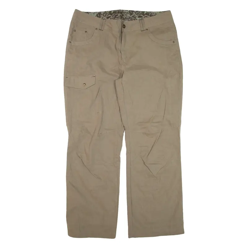NATURE TRAIL Trousers Grey Loose Straight Womens W36 L30
