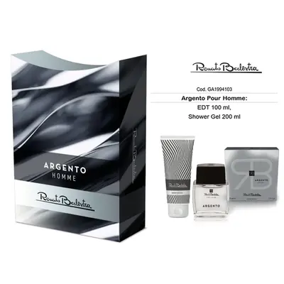 Renato Balestra SILVER POUR HOMME: EDT 100ml + Shower Gel 200ml