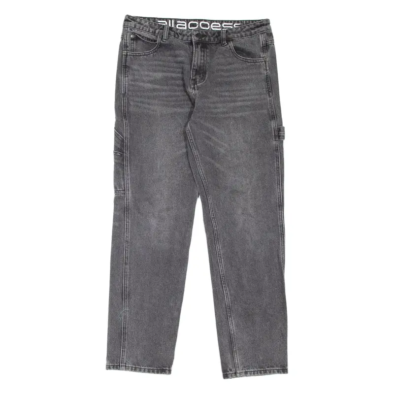 ALLACCESS Carpenter Girls Jeans Grey Regular Tapered W30 L28
