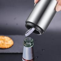 Magnetic Stainless Steel Beer Bottle Opener - Quick Open for Home & Bar