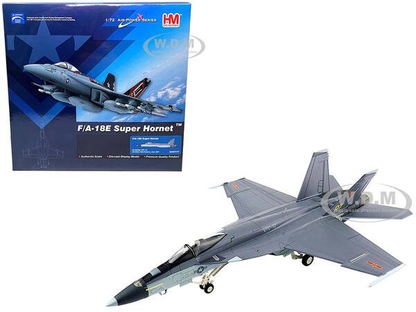 Boeing F/A-18E Super Hornet Fighter Aircraft VFC-12 US NAVY NAS Oceana (June 2021) Air Power Series 1/72 Diecast Model by Hob...