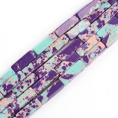 Synthetic Imperial Jasper Beads Strands