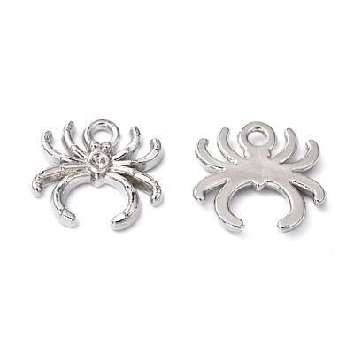 Halloween Spider Jewelry CCB Plastic Pendants
