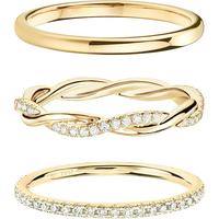 Tewiky Stackable Rings For Women Non Tarnish Dainty Real Rings Set Thumb Fashion Thin Ring Pack Simple Unique Statement Rings...