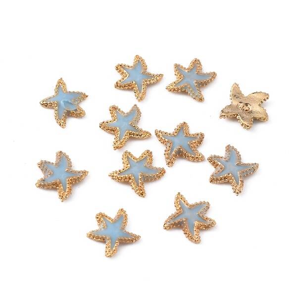 Alloy Enamel Cabochons