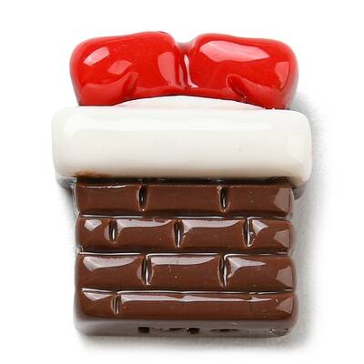 Christmas Opaque Resin Cabochons