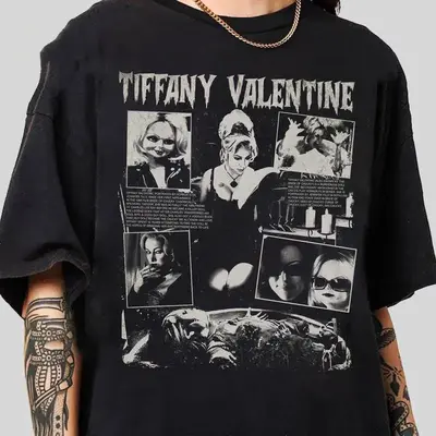 Tiffany Valentine Horror Character Shirt, Bridge Of Chucky, Halloween Movie Tee, Spooky Season 45846 16