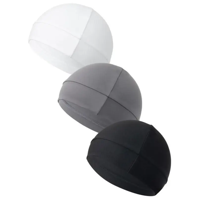 2025 New Unisex Plain Color Multifunctional Skull Caps, 2025 Summer Sportive Beanie Fitted Hat for Men & Women, Stretchy Helm...