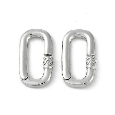 Brass Spring Gate Rings