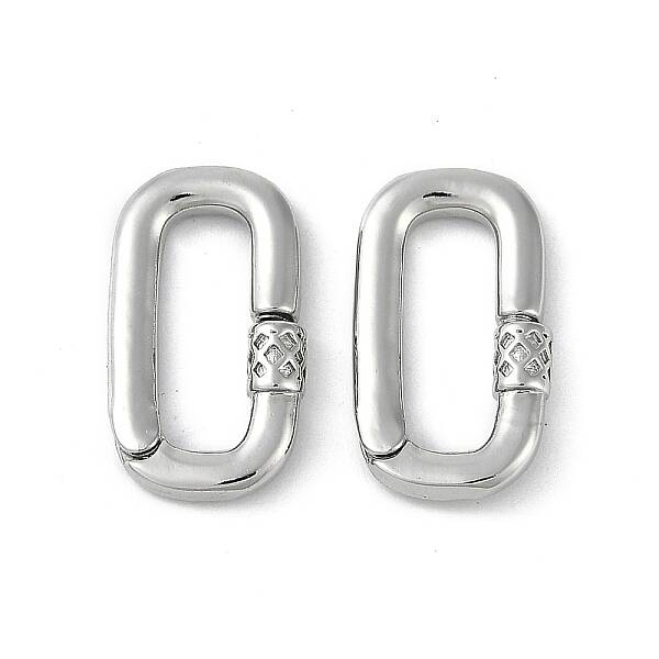 Brass Spring Gate Rings