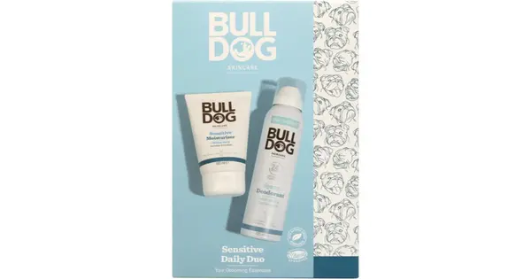 Bulldog Sensitive Duo Gift Set For Body And Face For Men 2 Pcs