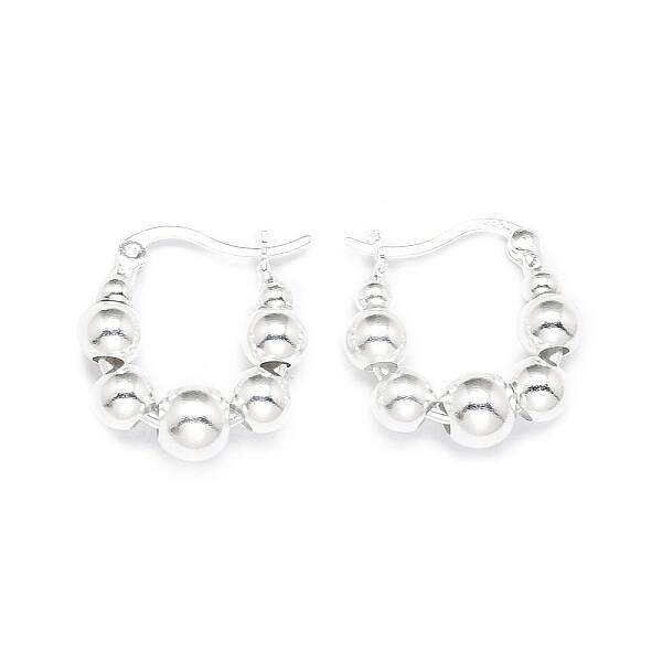 925 Sterling Silver Hoop Earrings for Women