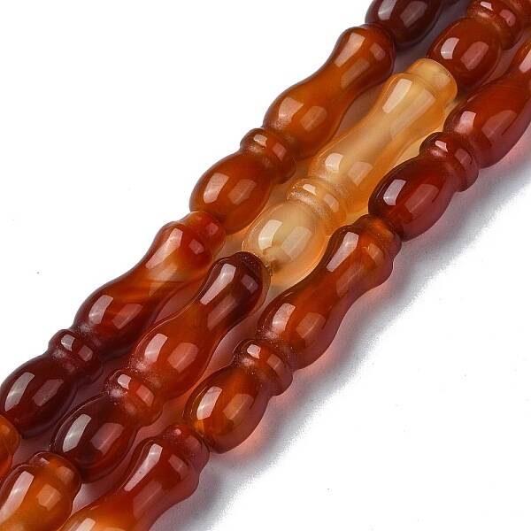Natural Red Agate Beads Strands