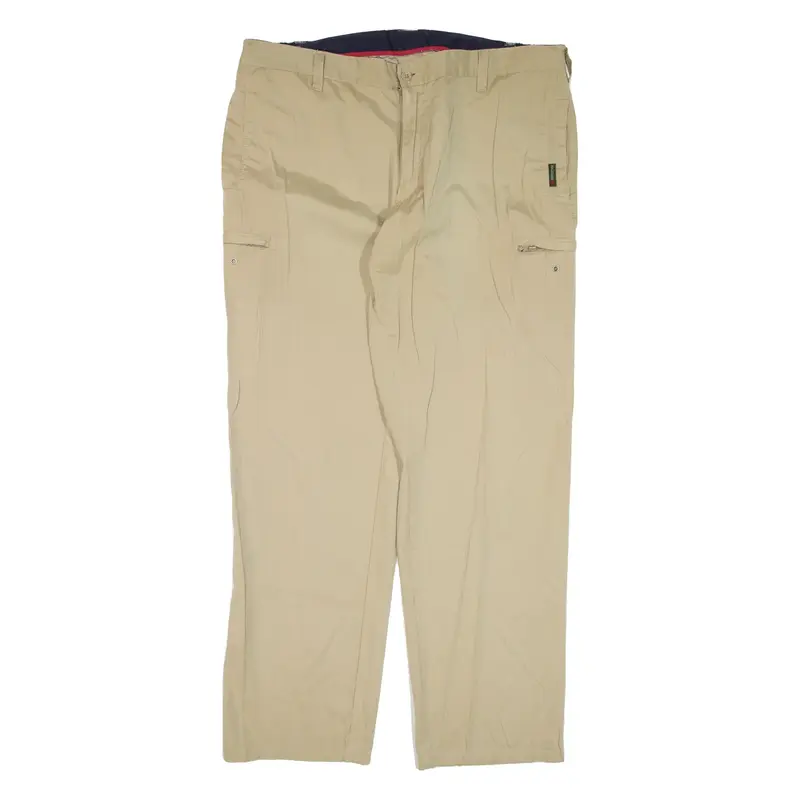 HALYARD Trousers Beige Loose Straight Mens W38 L32