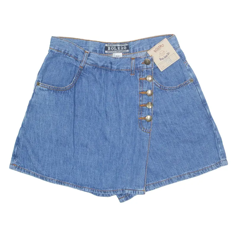 BOLERO Womens Denim Shorts Blue S W27