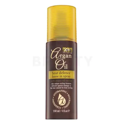 Spray senza risciacquo all'olio di argan per la cura dei capelli Xpel, protezione dal calore, 150 ml