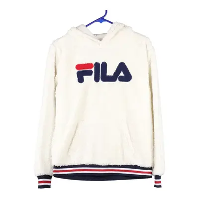 Age 14-16 Fila Fleece - XL White Polyester