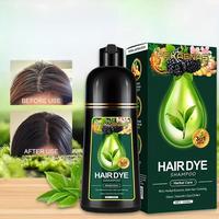 500ml Hair Dye Shampoo, Quick Hair Dyeing & Care Shampoo, 7 Colors To Choose, Natural Plant Extract, Haircare, Hairdye Shampo...
