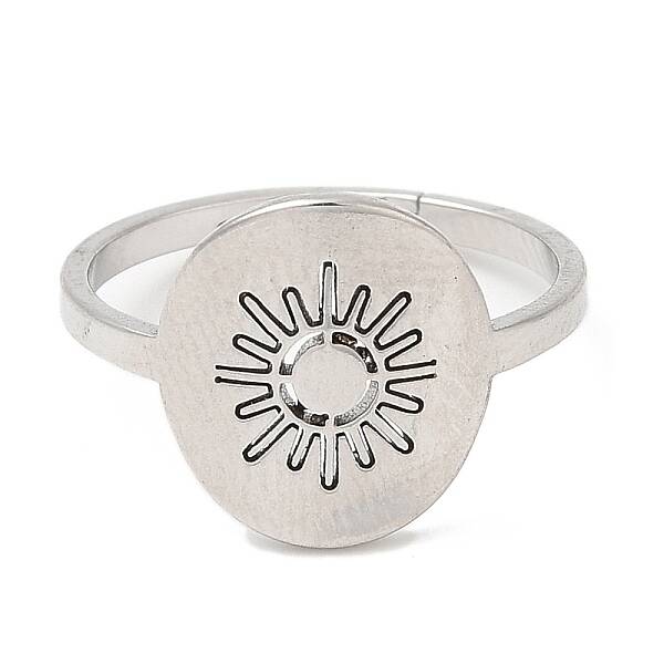 Non-Tarnish 304 Stainless Steel Adjustable Rings