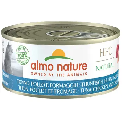 Almo nature spa HFC Natural Tuna, Chicken and Cheese - 150GR