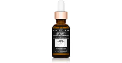 Revolution Skincare Retinol 0.5% with Rosehip Seed Oil Anti-Wrinkle Hydrating Serum 30ml