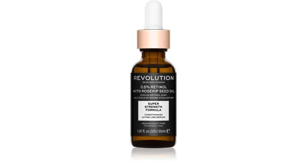 Revolution Skincare Retinol 0.5% with Rosehip Seed Oil Anti-Wrinkle Hydrating Serum 30ml