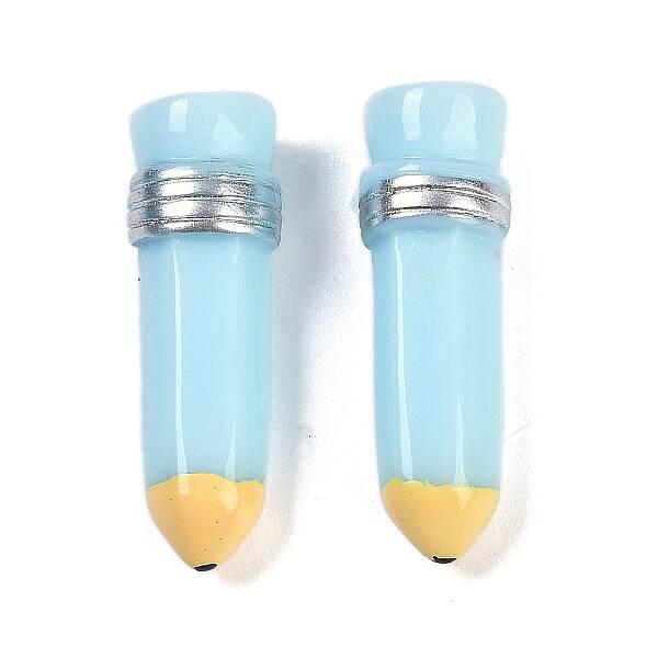 Pencil Resin Cabochons