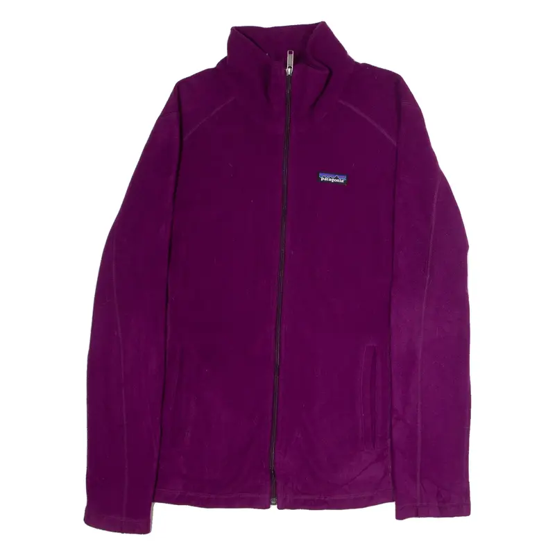 PATAGONIA Womens Fleece Jacket Purple XL