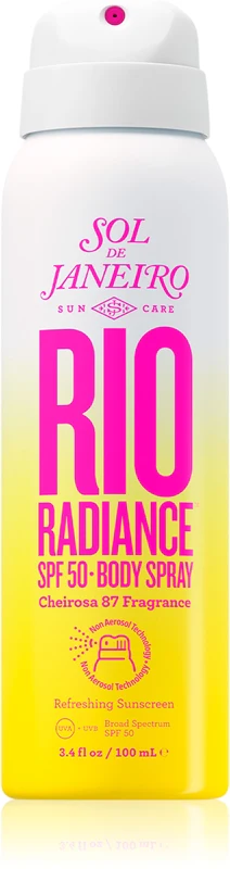 Sol de Janeiro Rio Radiance refreshing and hydrating spray skin protection SPF 50 100 ml