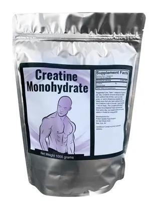 Creatine Monohydrate 1000 grams | 200 servings Healthcare Edible
