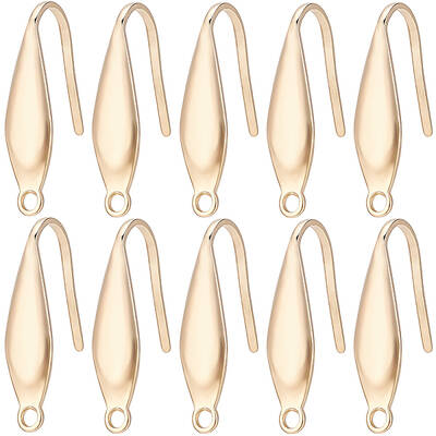 80Pcs 316 Stainless Steel Earring Hooks