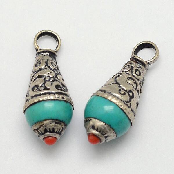 Brass Drop Pendants