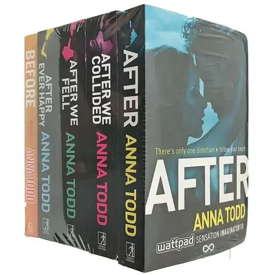The Complete After Series Collection 5 Books Box Set by Anna Todd - Paperback