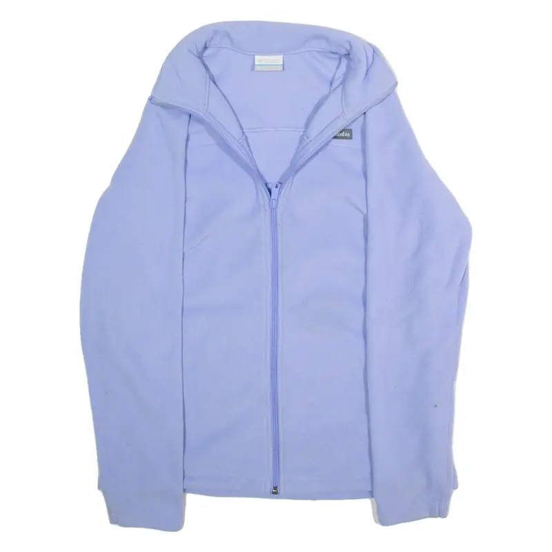 COLUMBIA Womens Fleece Jacket Purple M