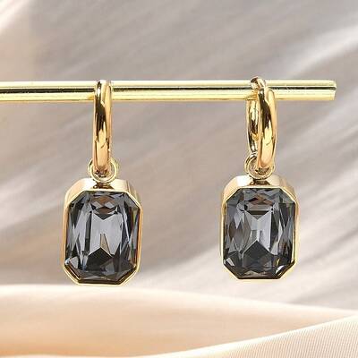 Ion Plating(IP) 304 Stainless Steel Hoop Earring