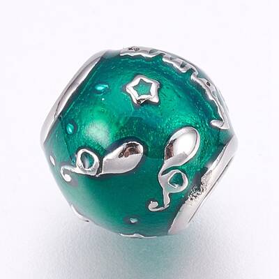 304 Stainless Steel European Beads