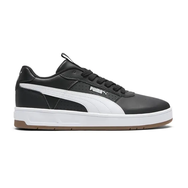 PUMA Mens Court Ravine Lace Up Sneakers Shoes Casual - Black