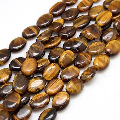 Natural Gemstone Tiger Eye Beads Strands