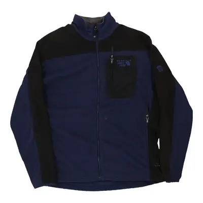 Mountain Hardwear Fleece Jacket - XL Purple Polyester