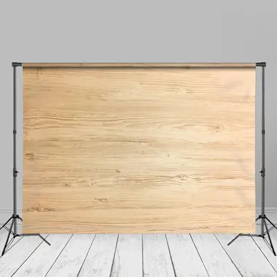 Old Light Wood Texture Photography Studio Backdrop - Aperturee