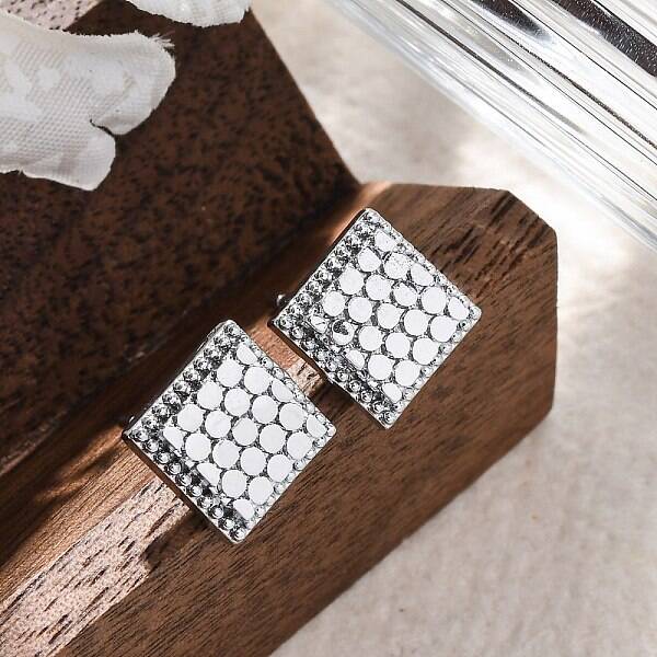 Brass Stud Earrings
