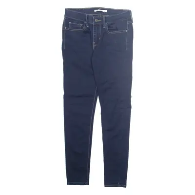 LEVI'S 710 Womens Jeans Blue Slim Skinny W27 L28