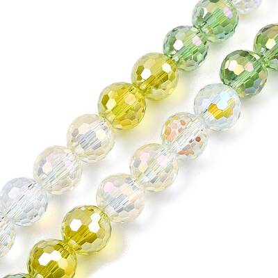 Transparent Glass Beads Strands