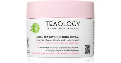 Teaology Green Tea Glycolic Smoothing Body Moisturizing Cream 260ml