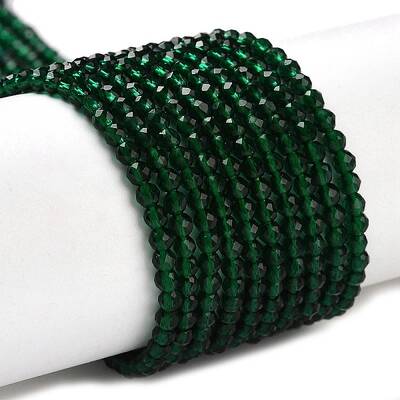 Transparent Glass Beads Strands