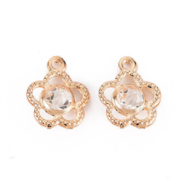 Rack Plating Eco-Friendly Iron Pendants